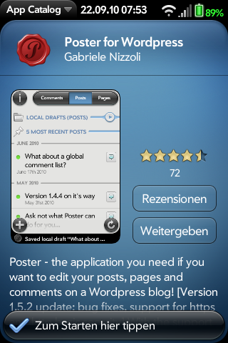 Poster für WordPress Poster für WordPress